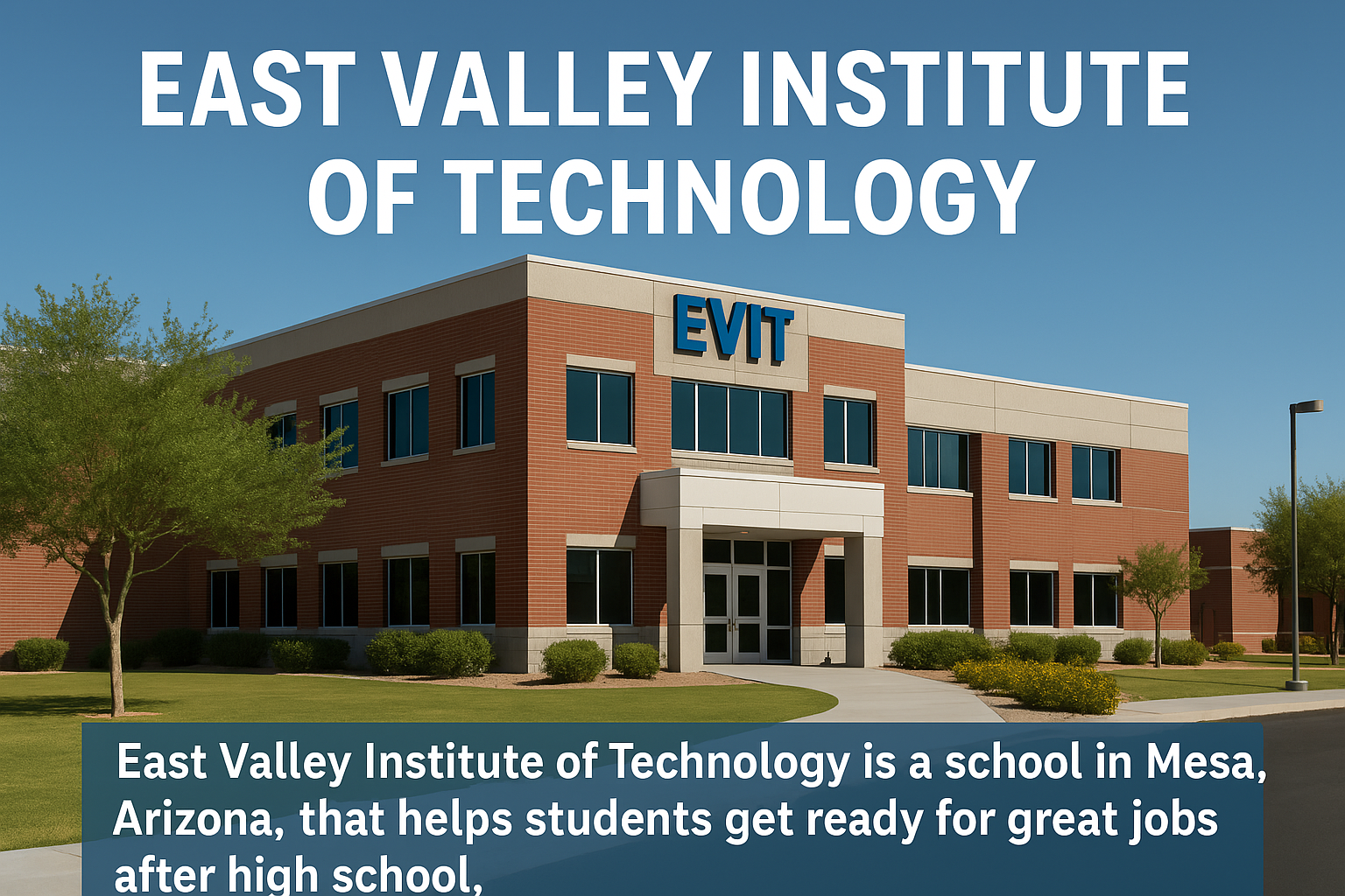 East Valley Institute of Technology: A Gateway to a Bright Future